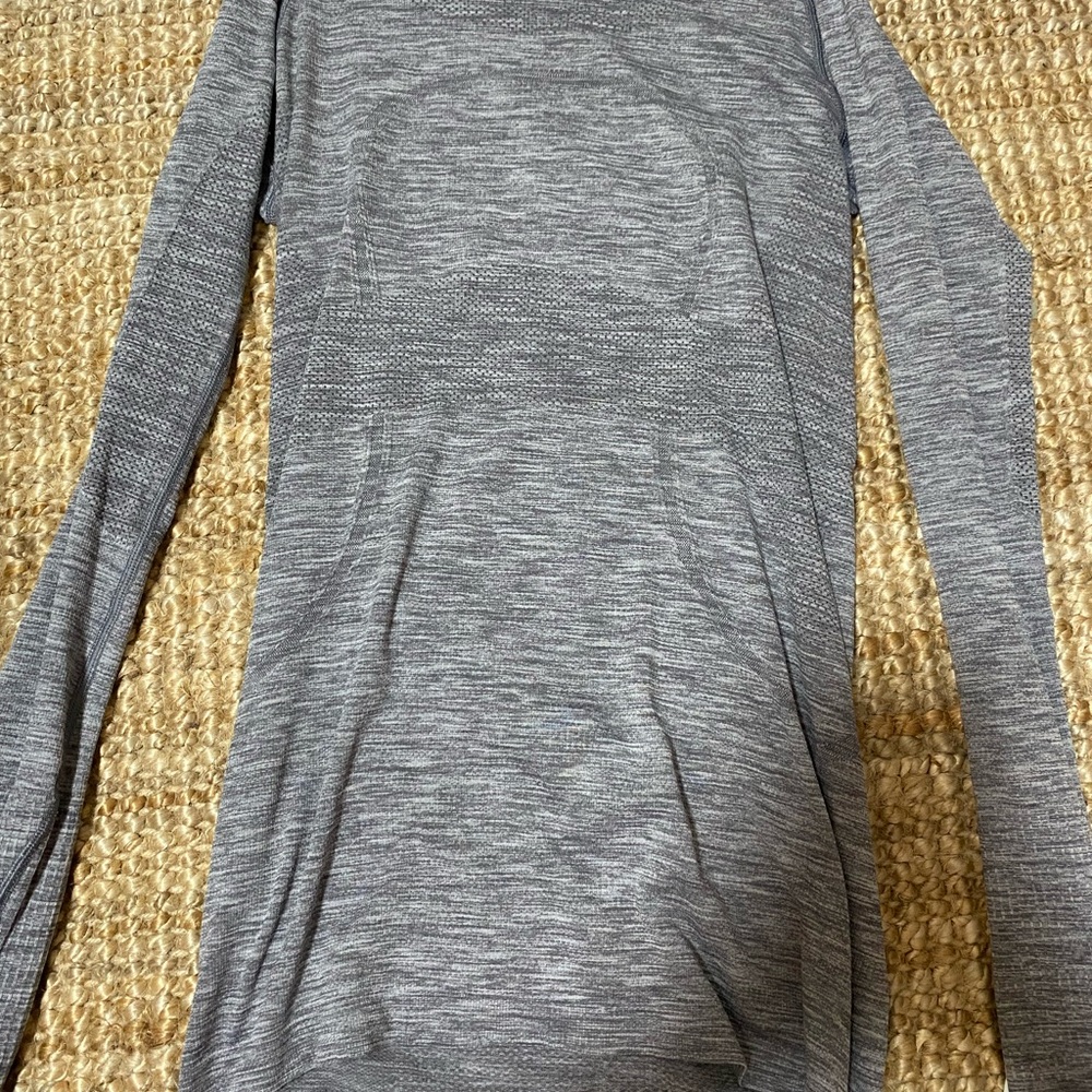 Lululemon Grey Swiftly Tech Long Sleeve